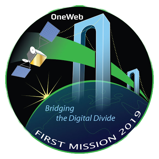Mission patch for OneWeb F6