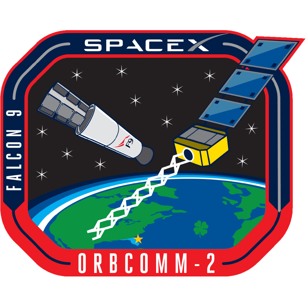 Mission patch for Orbcomm OG2 Mission 2