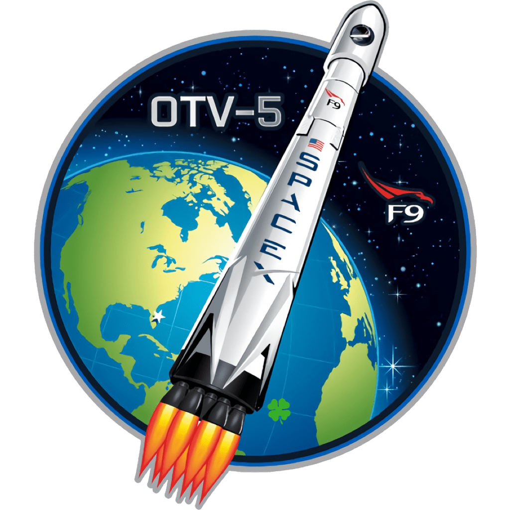 Mission patch for OTV-5 (X-37B)