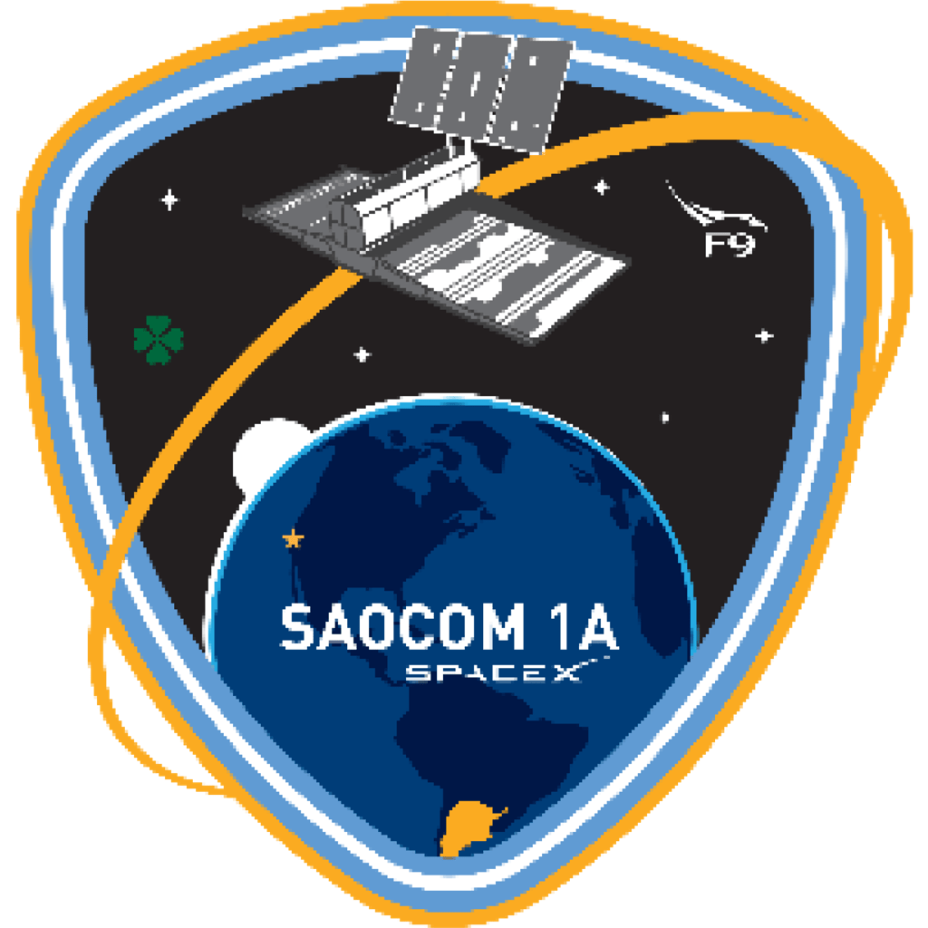 Mission patch for SAOCOM 1A