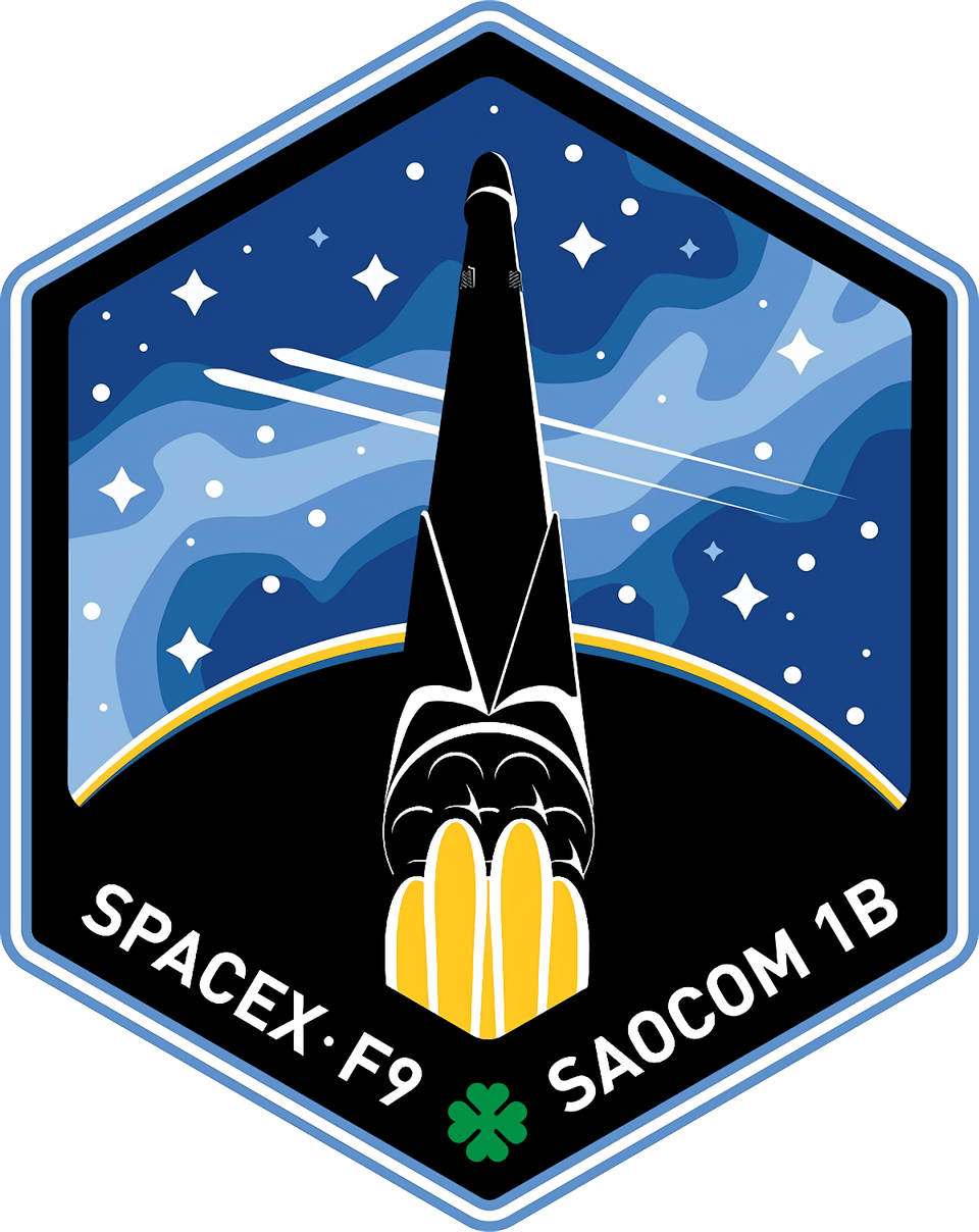 Mission patch for SAOCOM 1B