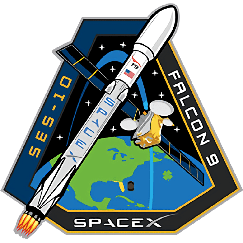 Mission patch for SES-10