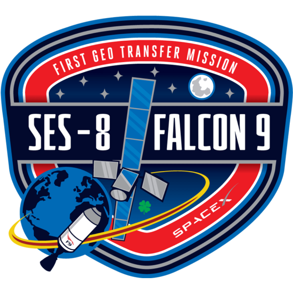 Mission patch for SES-8