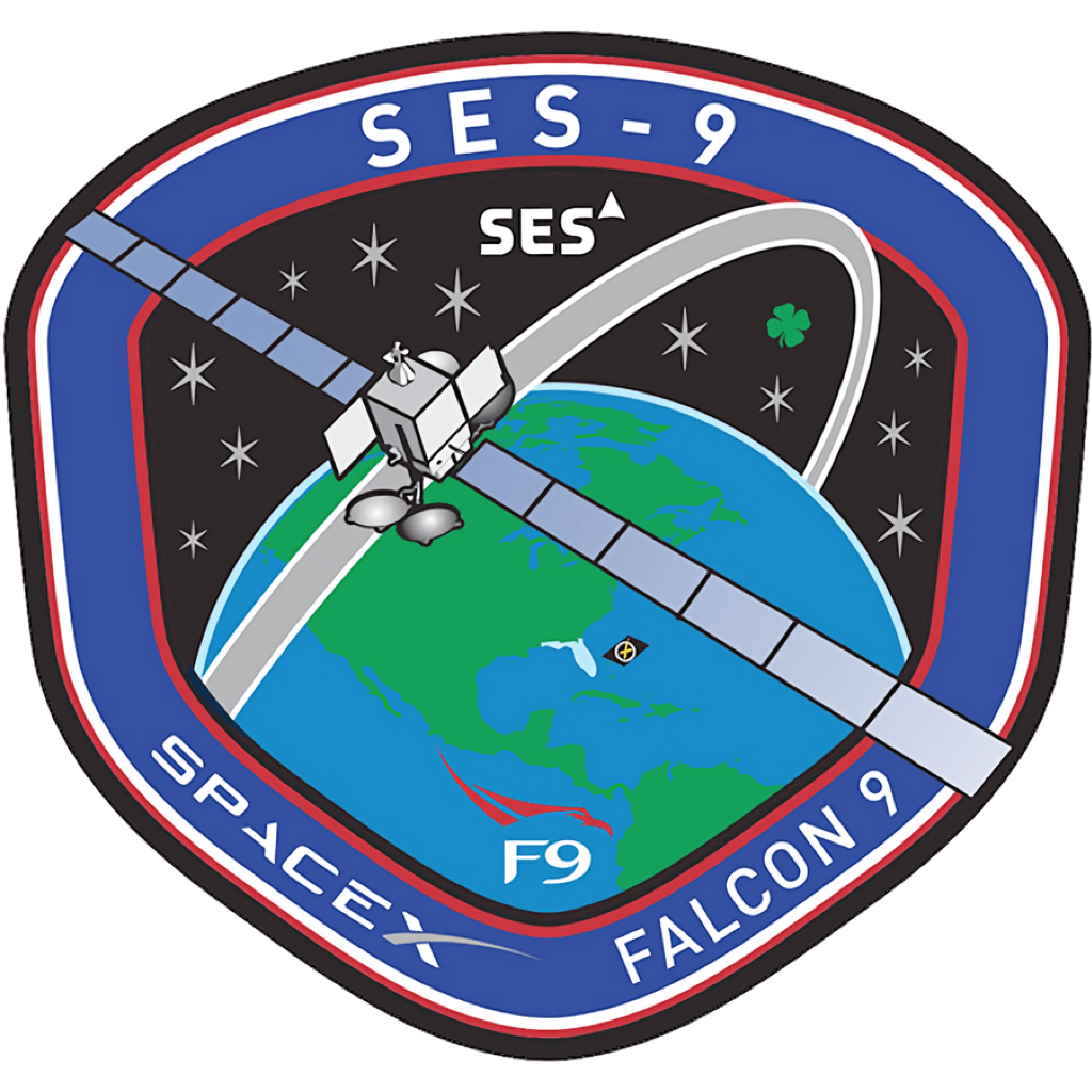 Mission patch for SES-9