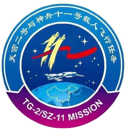 Mission patch for Shenzhou-11