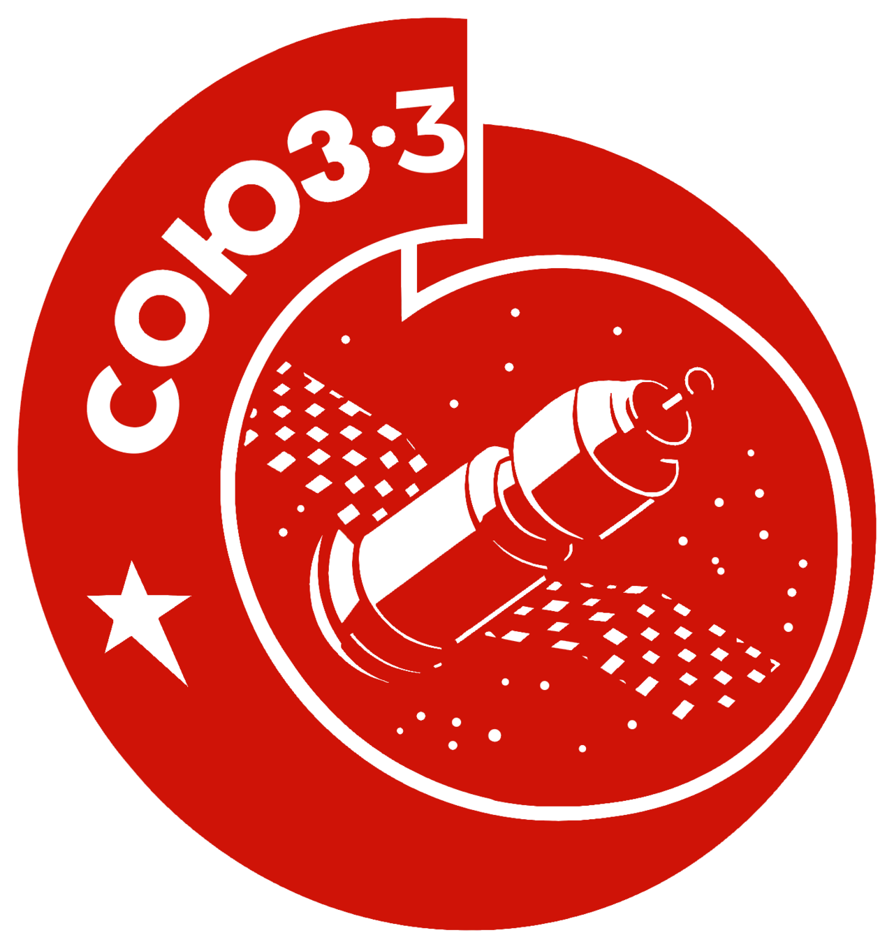 Mission patch for Soyuz 3