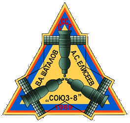 Mission patch for Soyuz 8