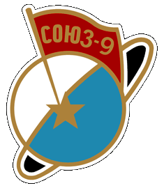 Mission patch for Soyuz 9
