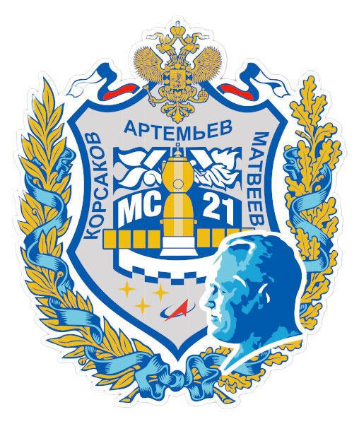 Mission patch for Soyuz MS-21