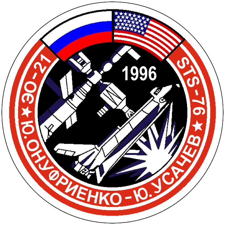 Mission patch for Soyuz TM-23