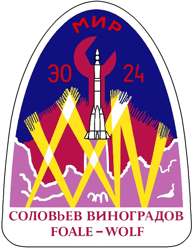 Mission patch for Soyuz TM-26