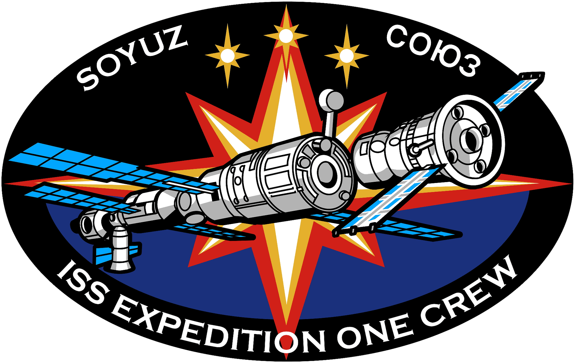 Mission patch for Soyuz TM-31