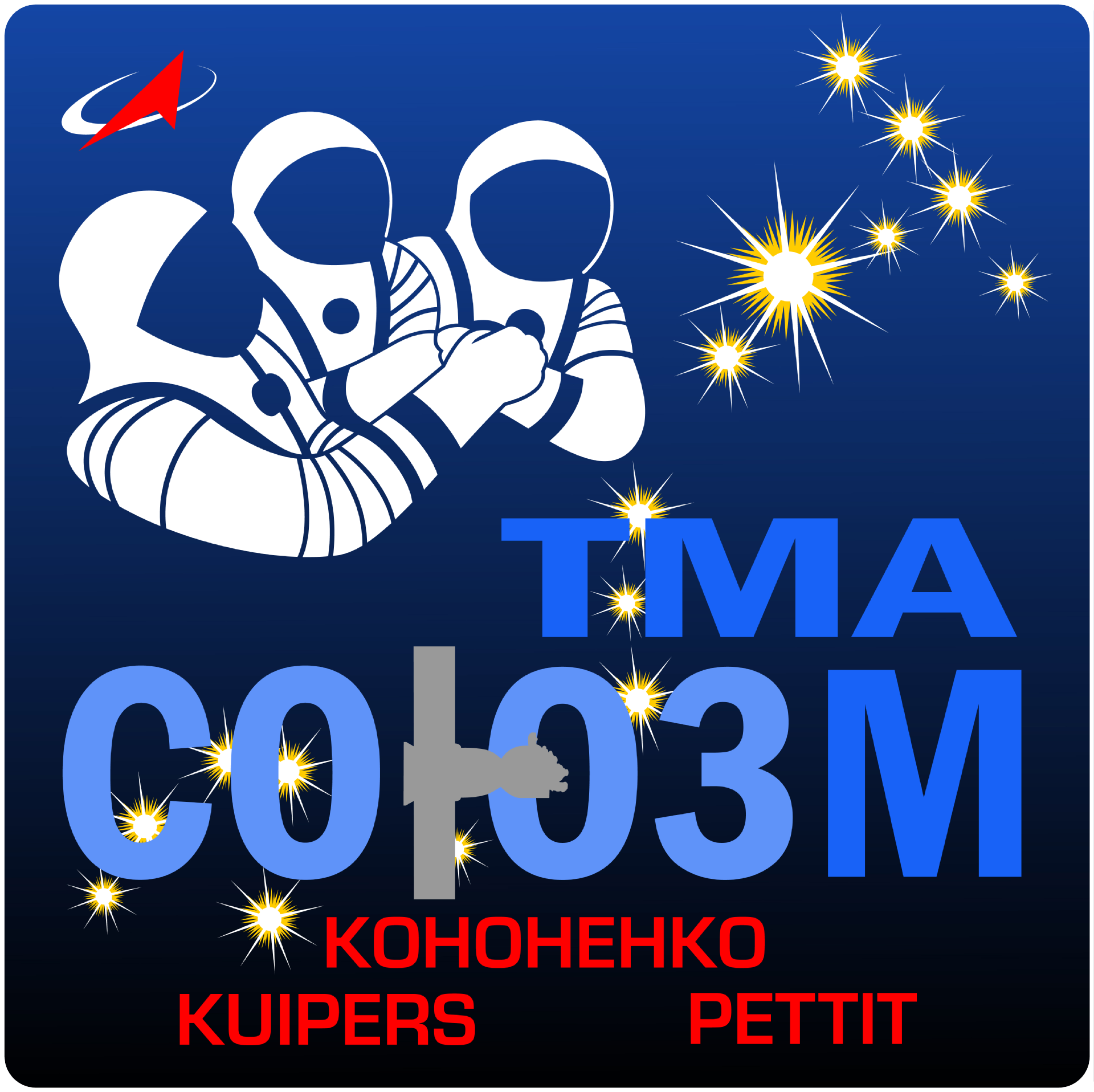 Mission patch for Soyuz TMA-03M
