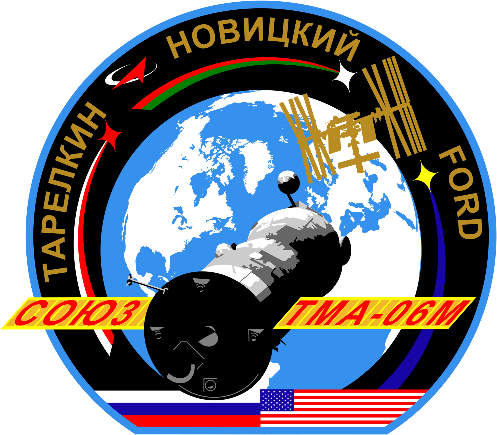 Mission patch for Soyuz TMA-06M