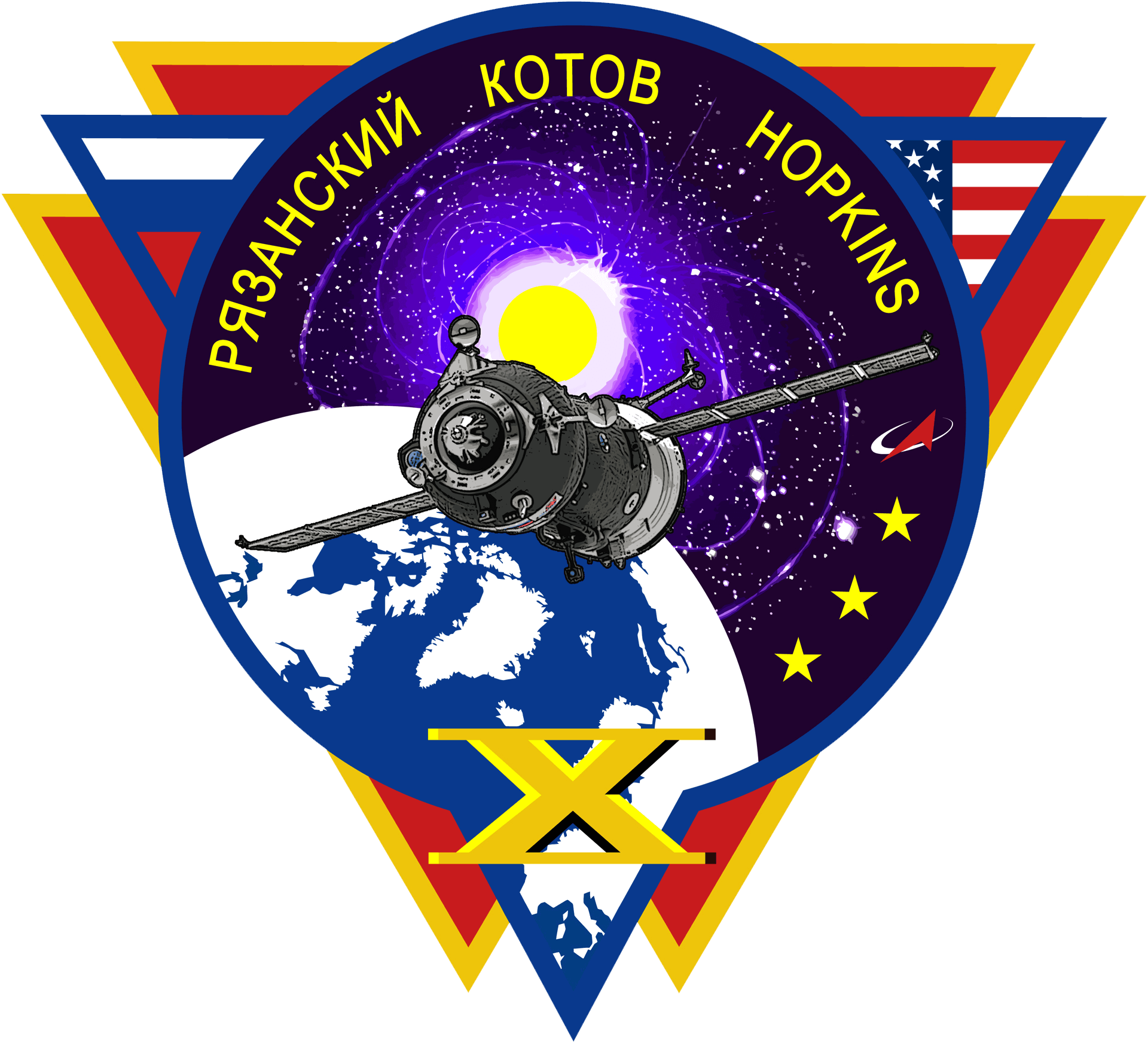 Mission patch for Soyuz TMA-10M