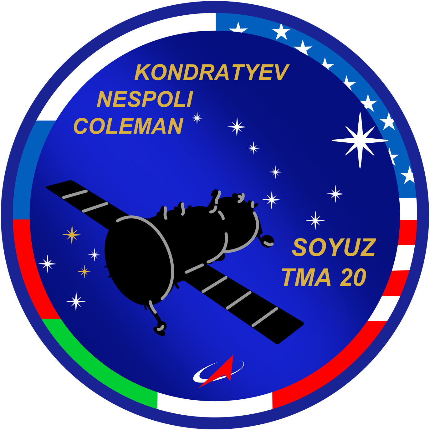Mission patch for Soyuz TMA-20