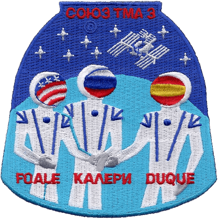 Mission patch for Soyuz TMA-3