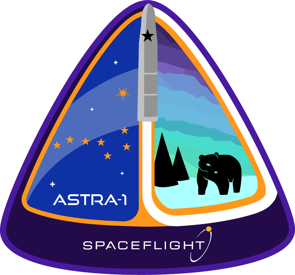 Mission patch for Spaceflight Astra-1