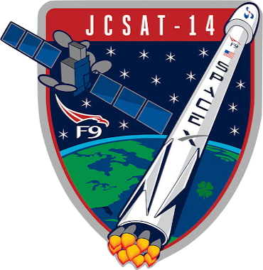Mission patch for JCSAT-14