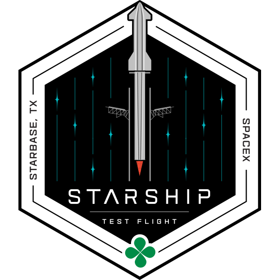 Mission patch Starship IFT patch