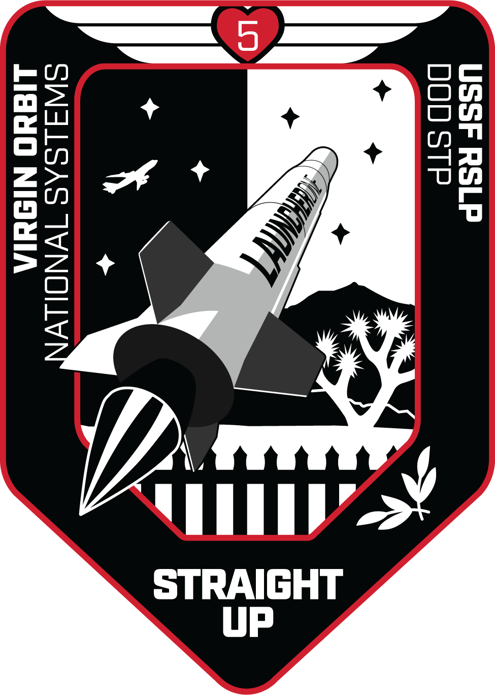 Mission patch for Straight Up