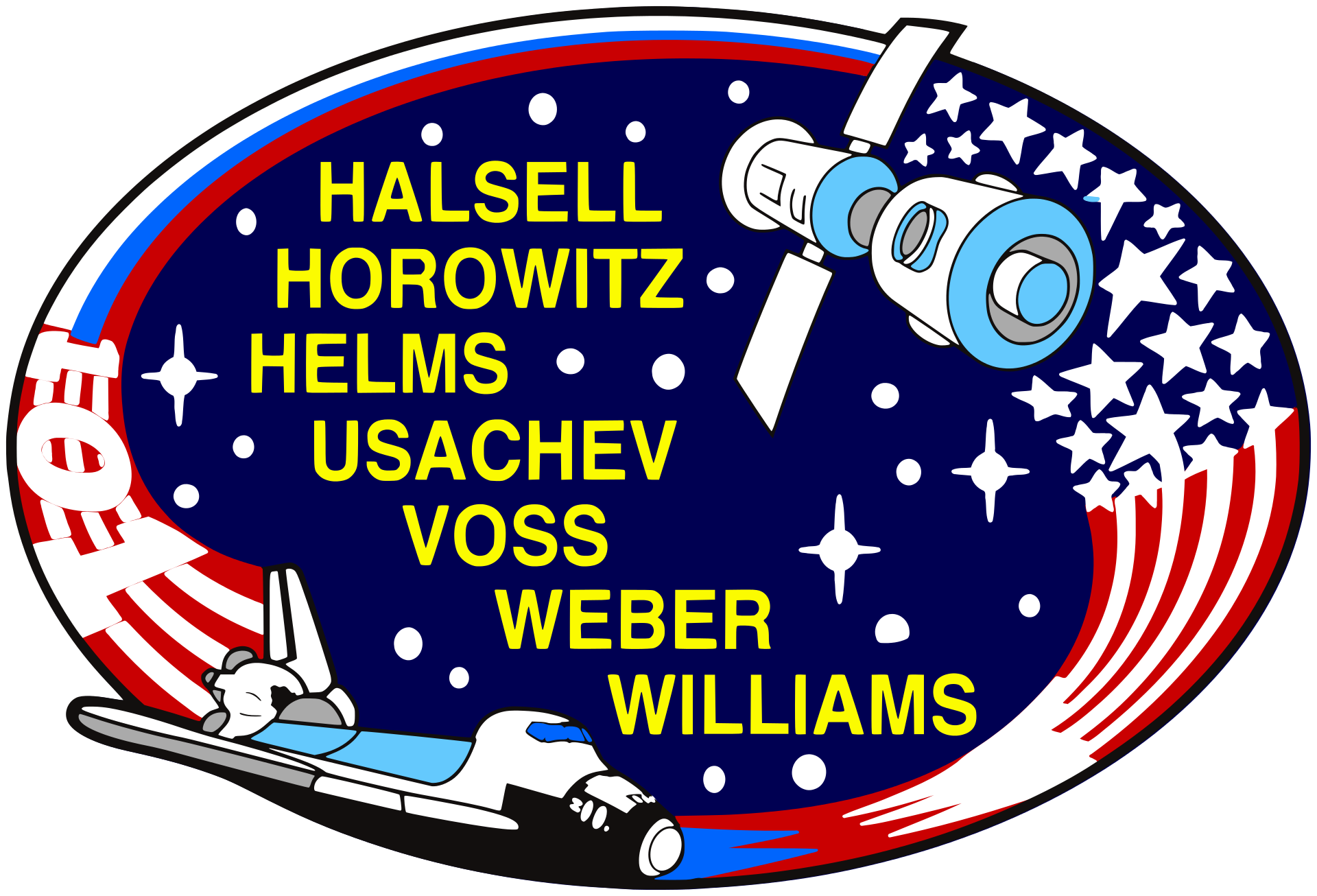 Mission patch for STS-101
