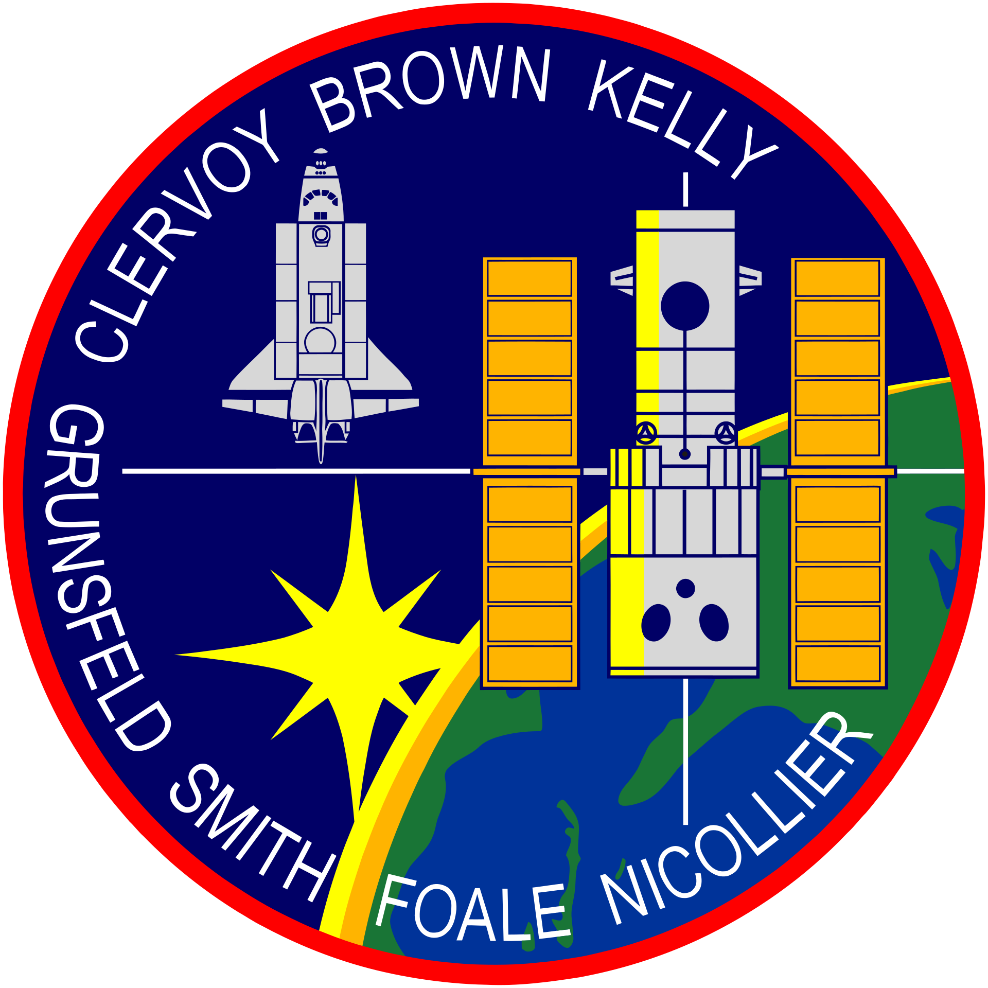 Mission patch for STS-103