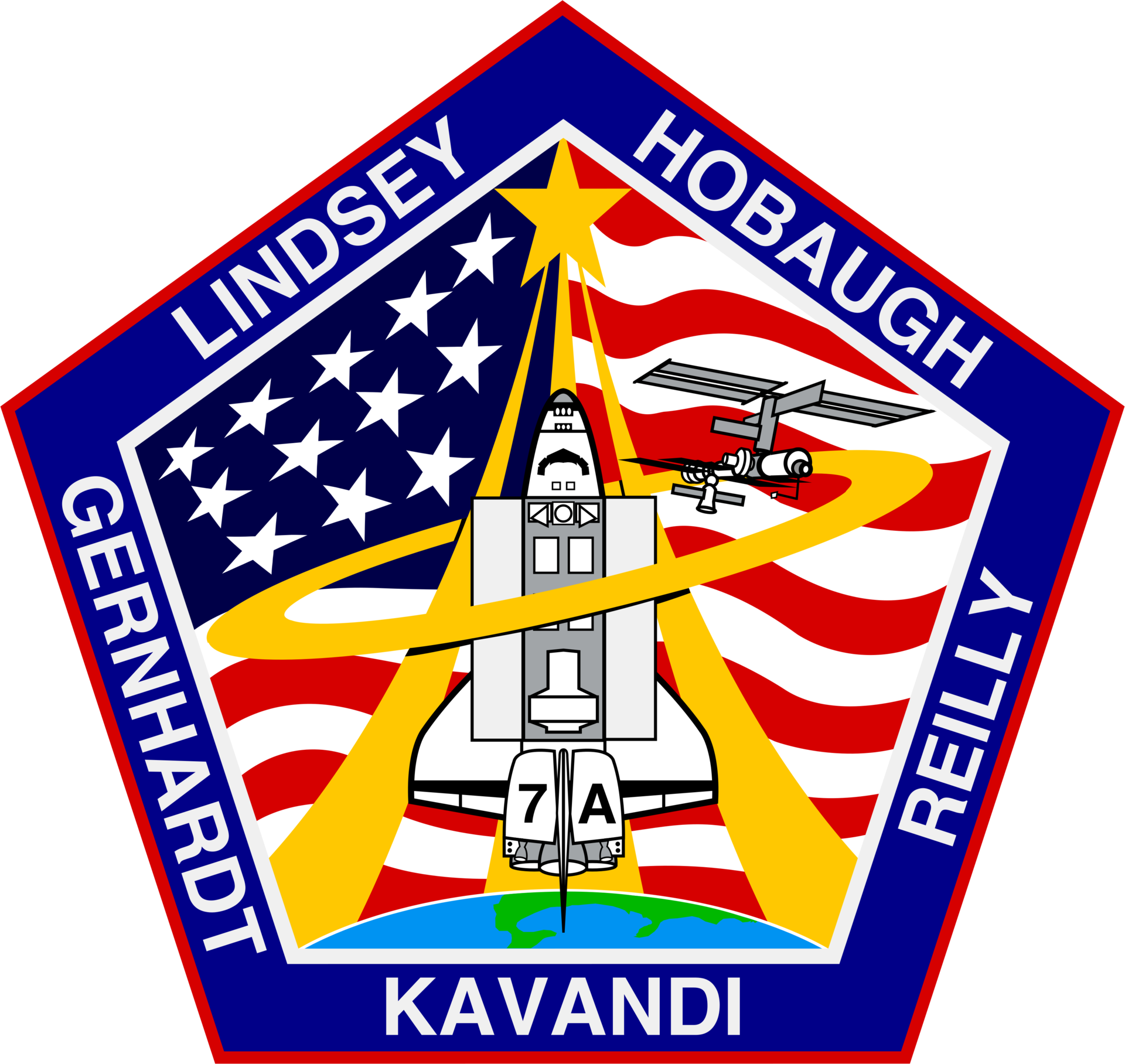 Mission patch for STS-104