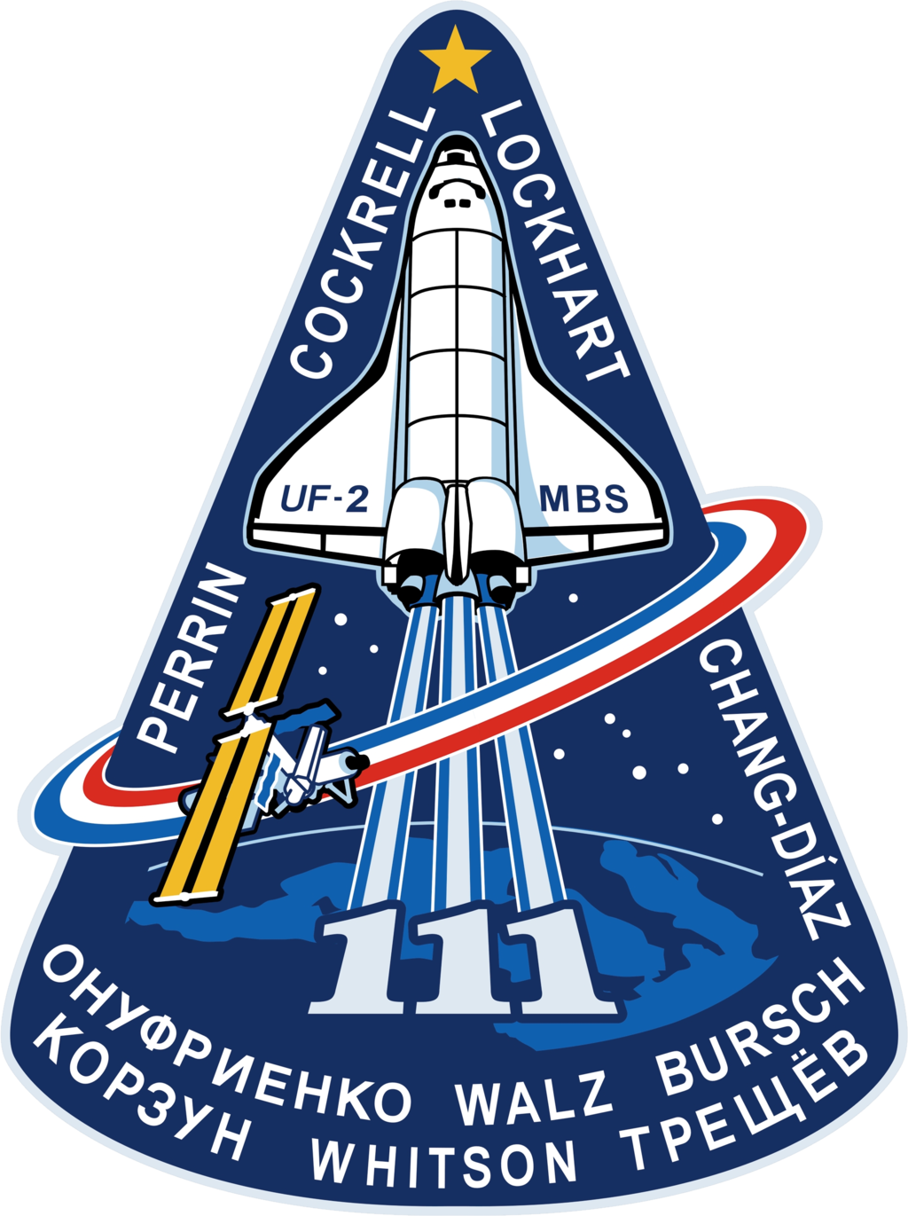 Mission patch for STS-111