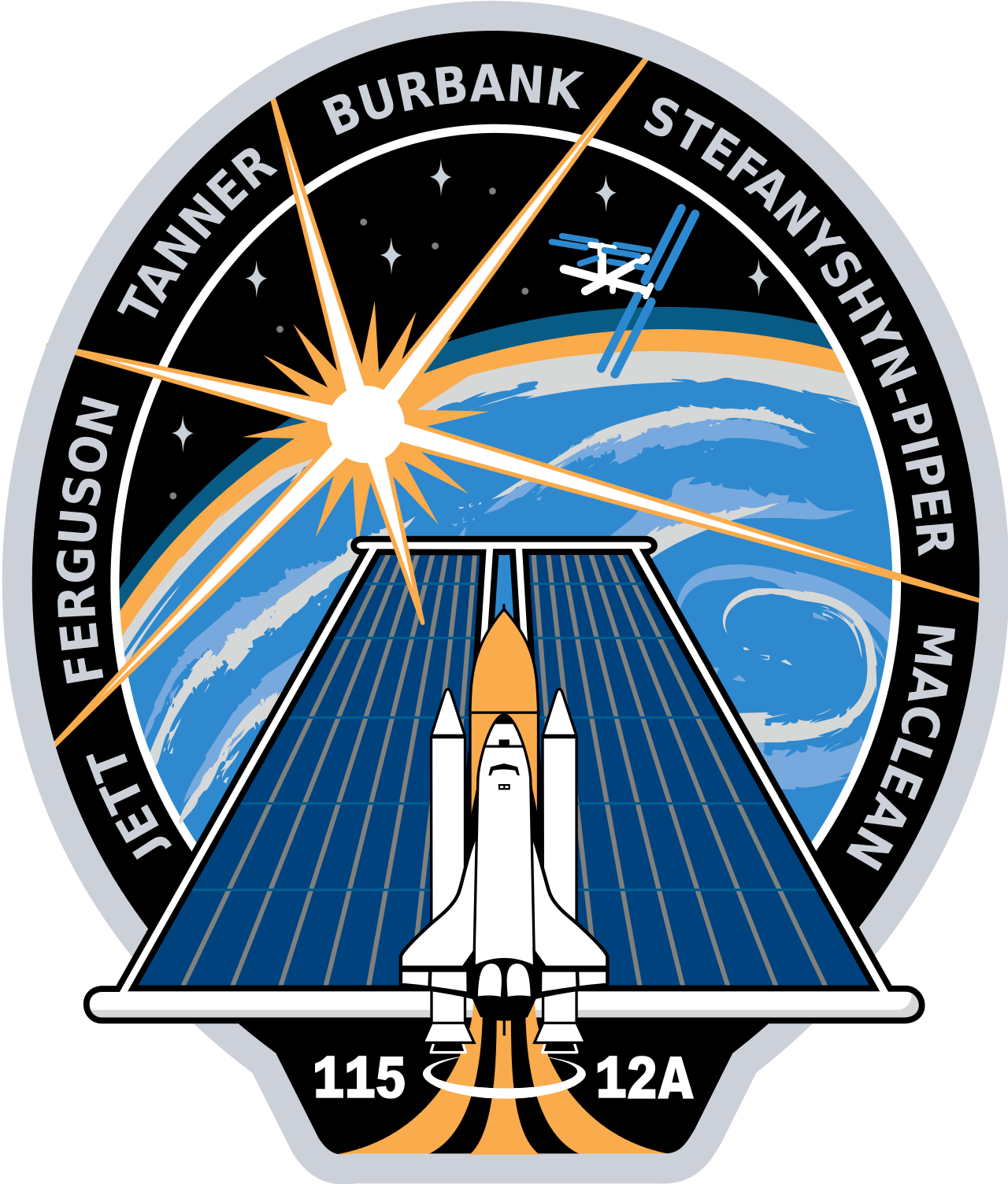 Mission patch for STS-115