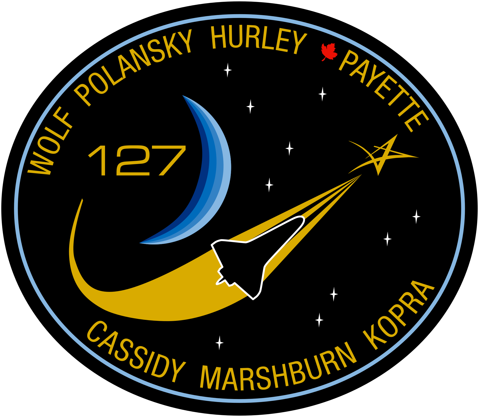Mission patch for STS-127