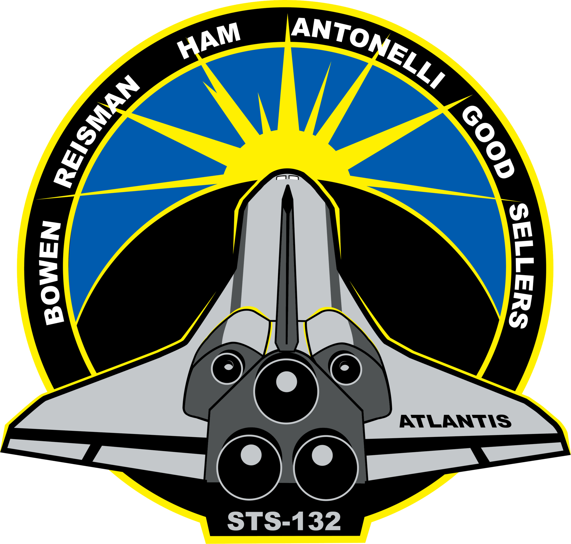 Mission patch for STS-132