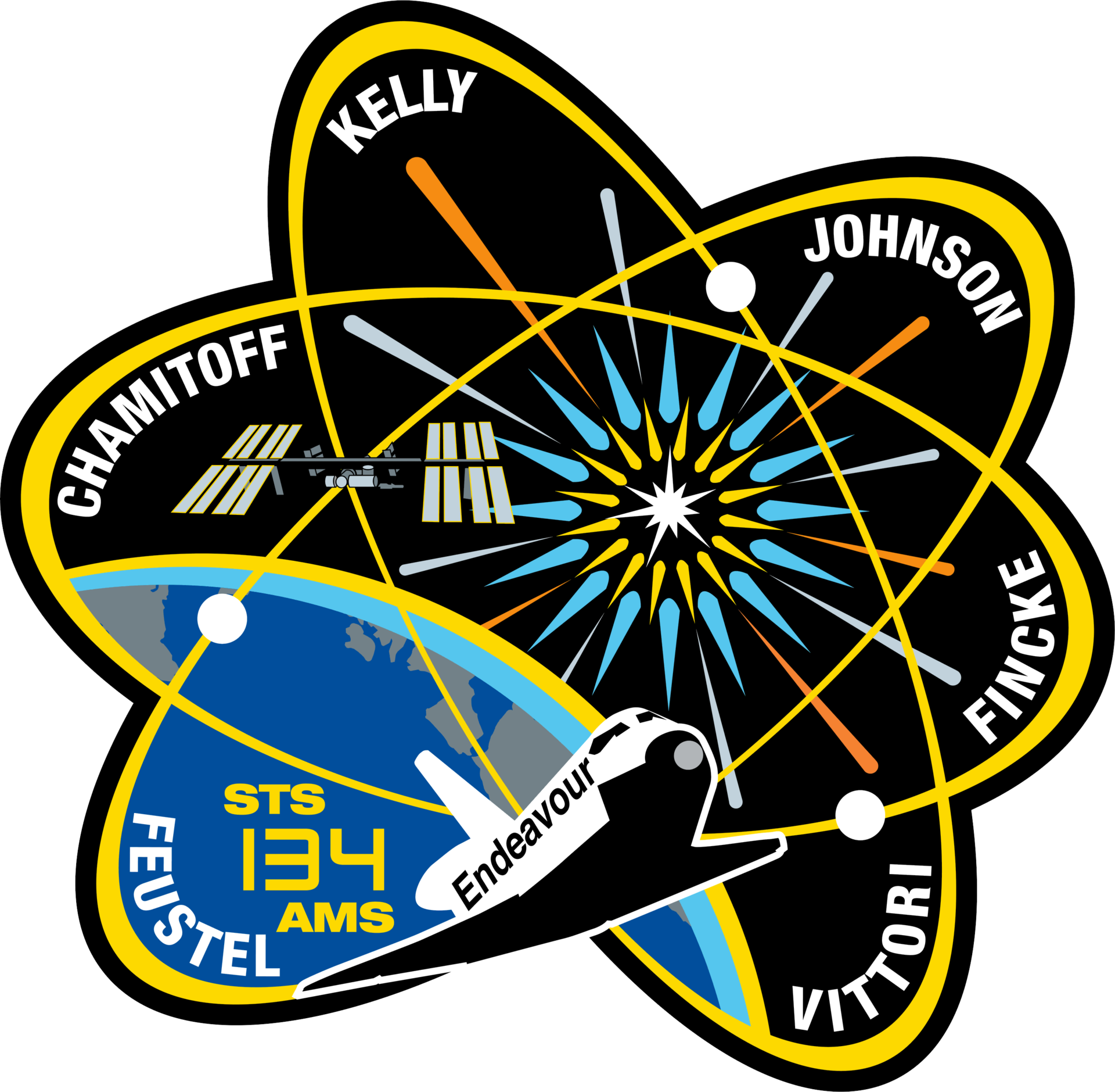 Mission patch for STS-134