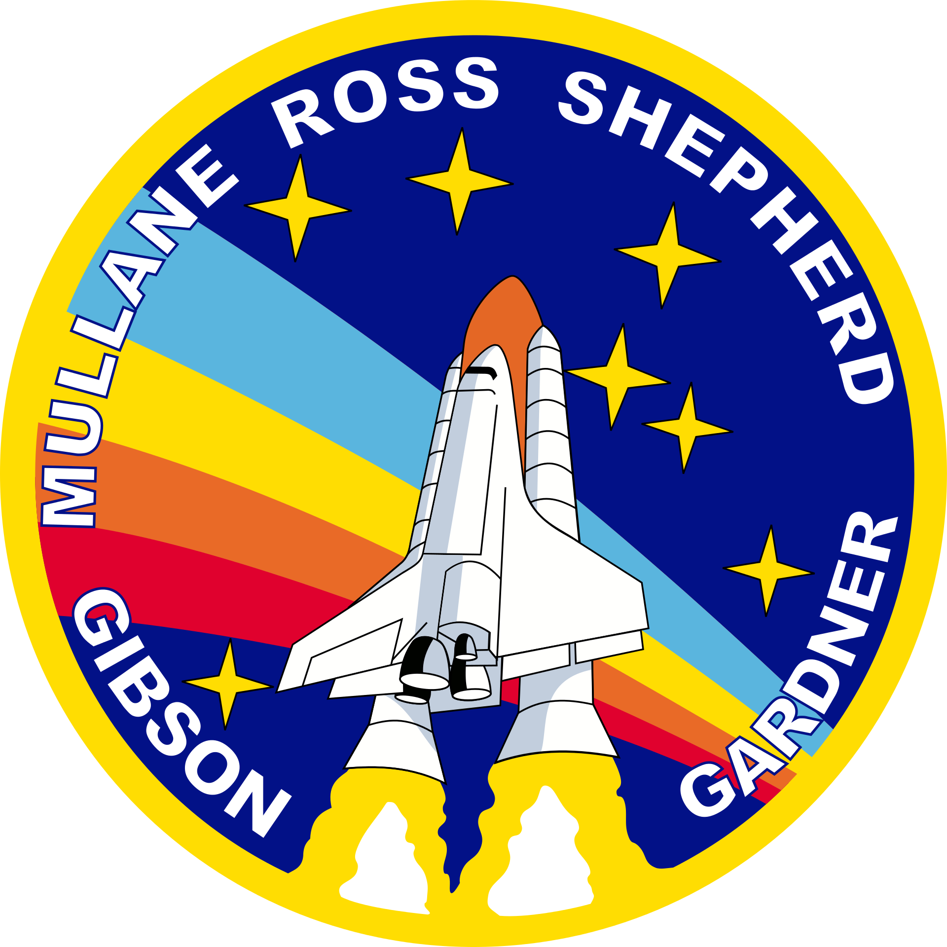 Mission patch for STS-27