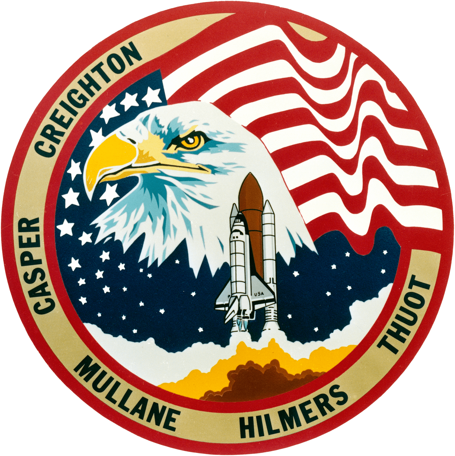 STS-36 Patch