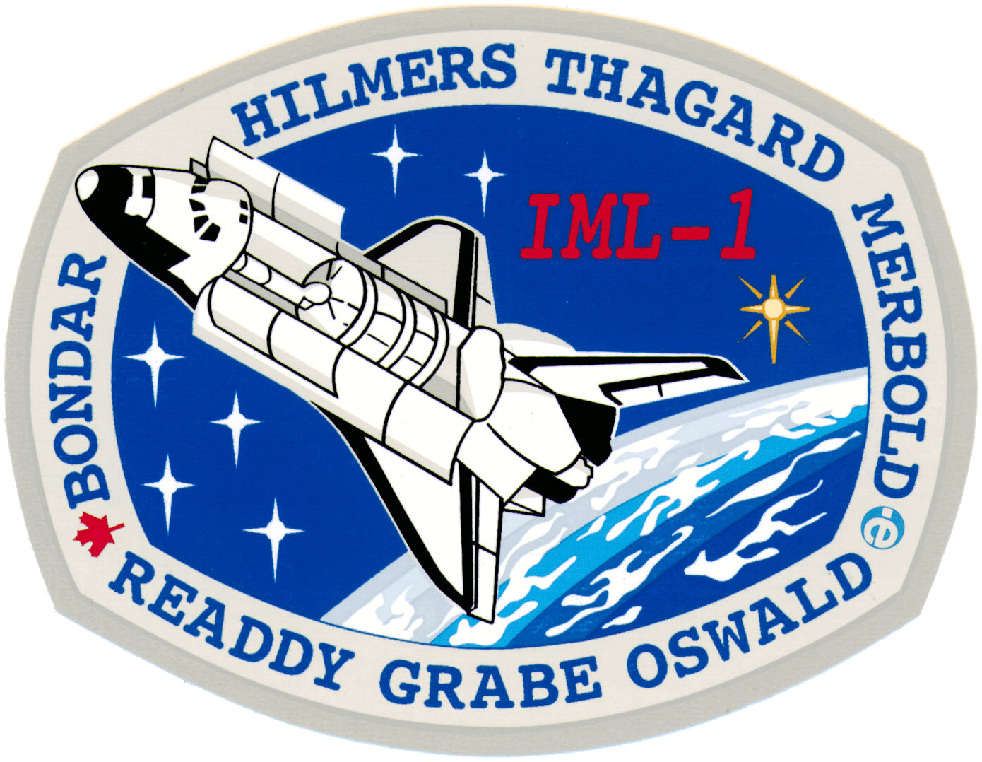 Mission patch for STS-42