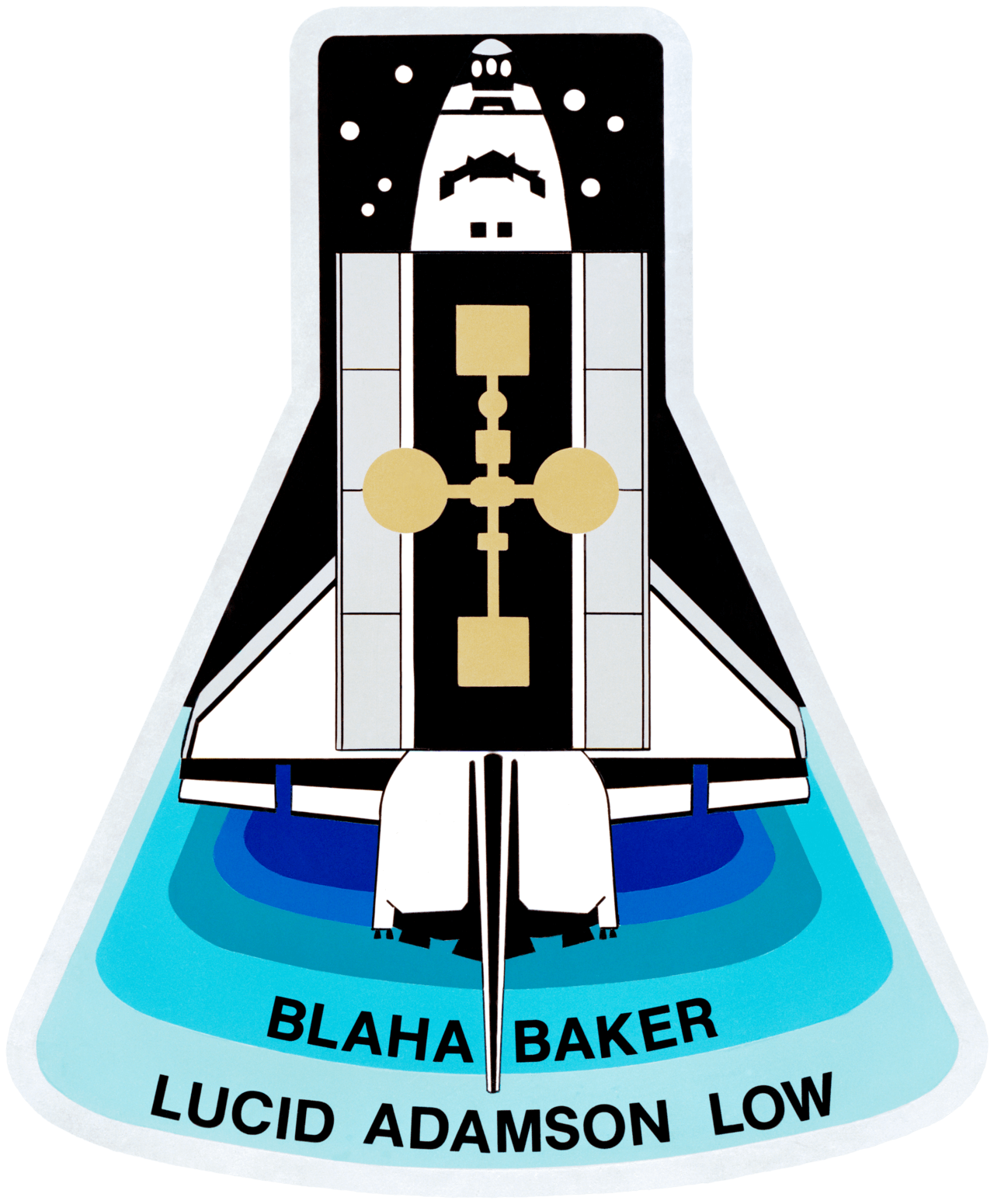 Mission patch for STS-43