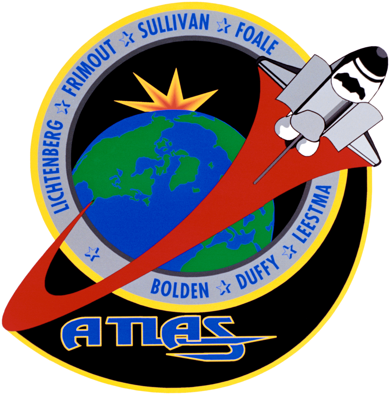 Mission patch for STS-45