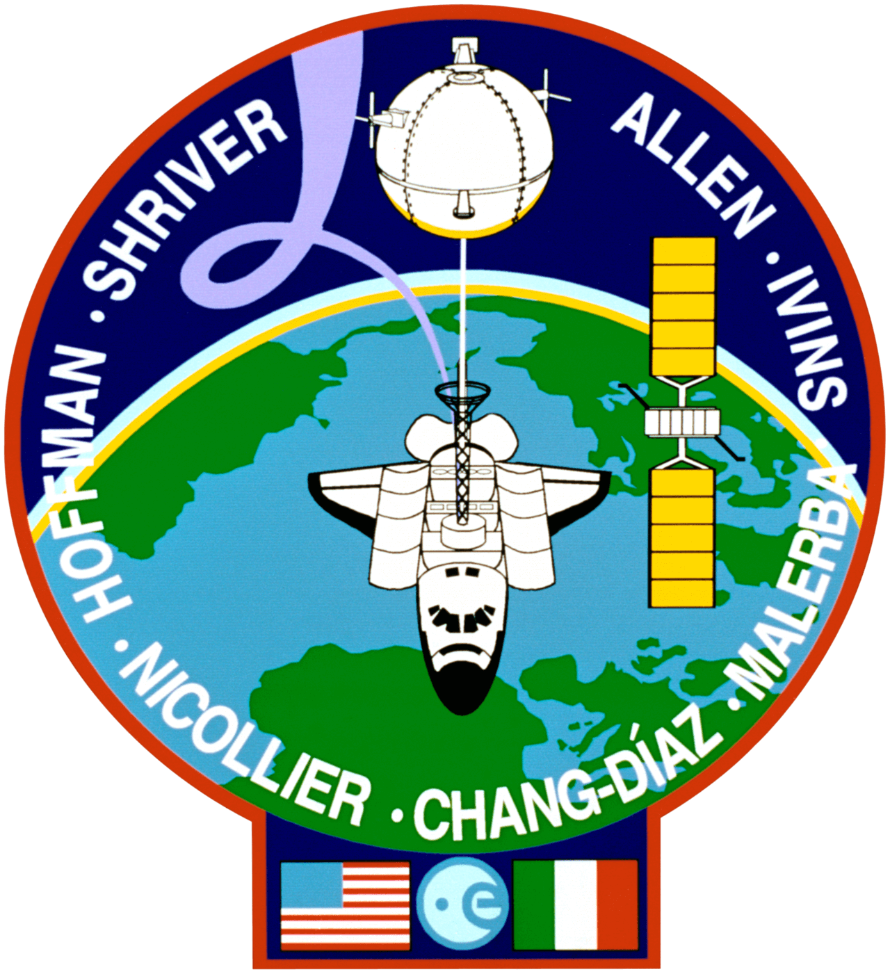 Mission patch for STS-46