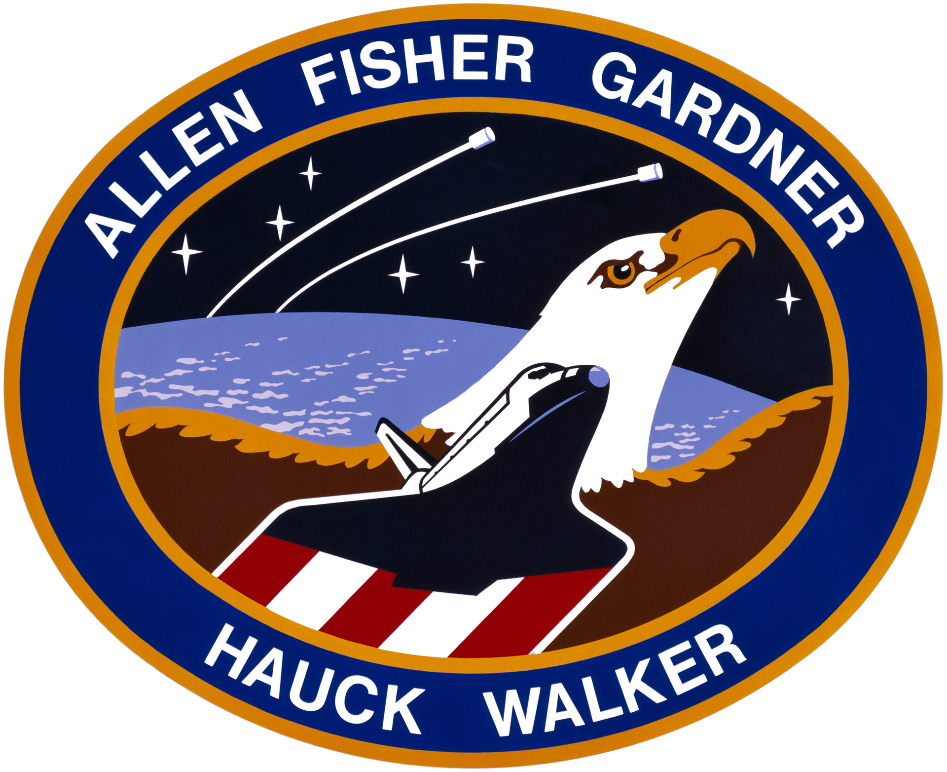 Mission patch for STS-51-A