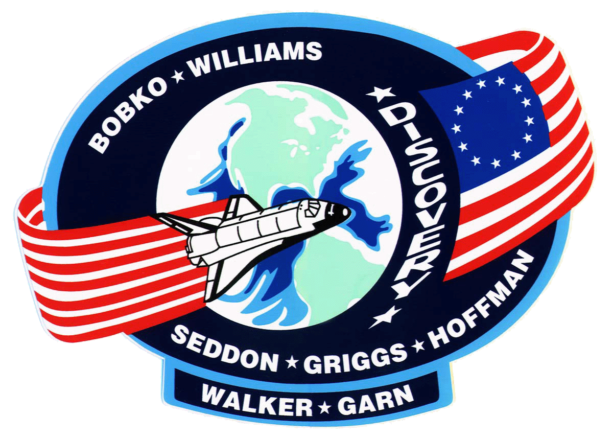 Mission patch for STS-51-D