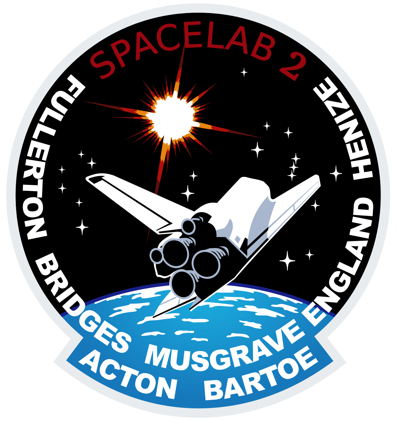 Mission patch for STS-51-F