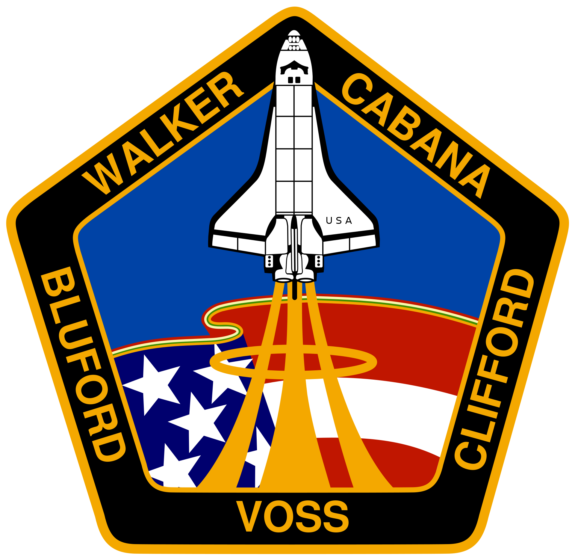 Mission patch for STS-53