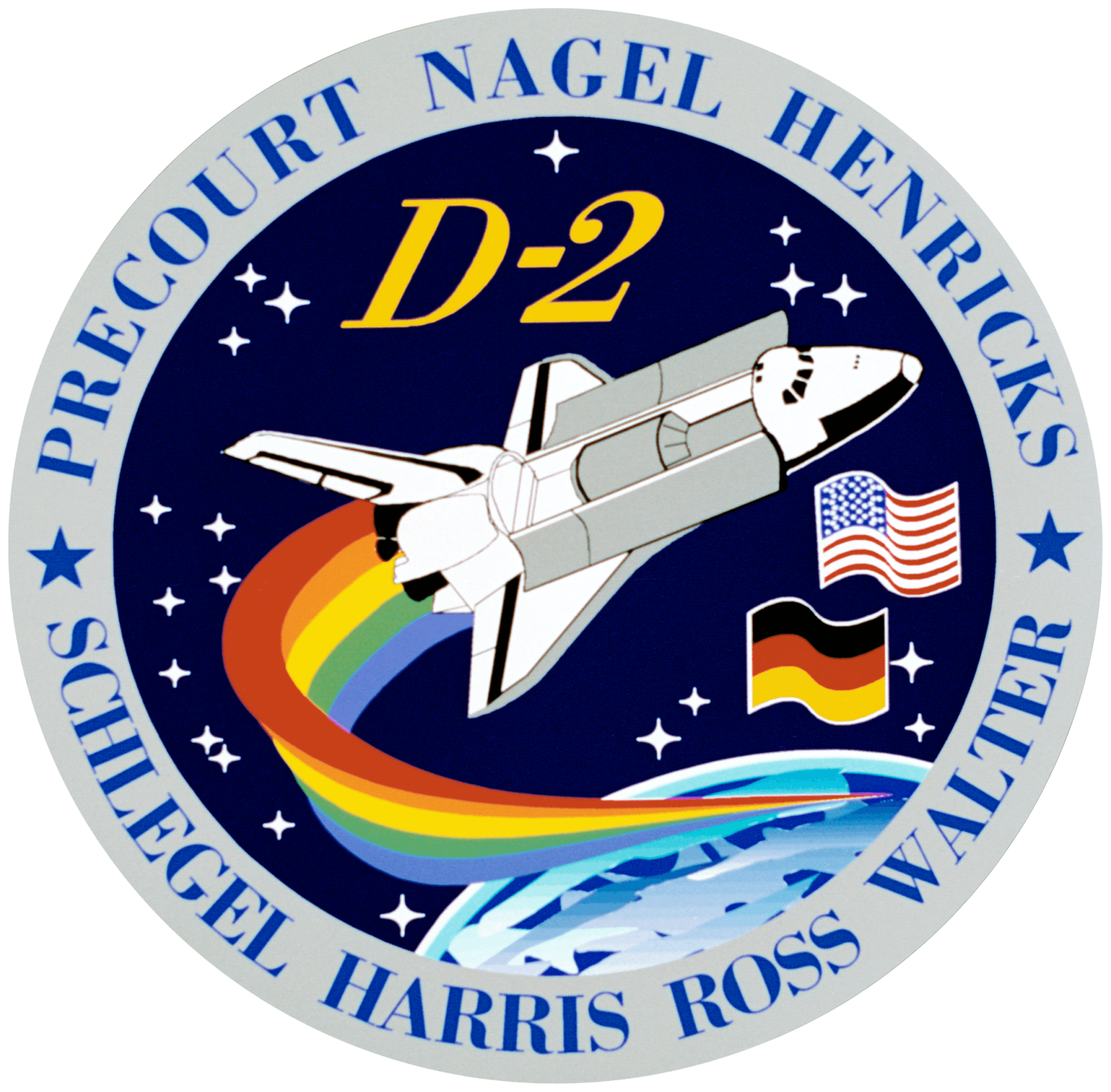 Mission patch for STS-55