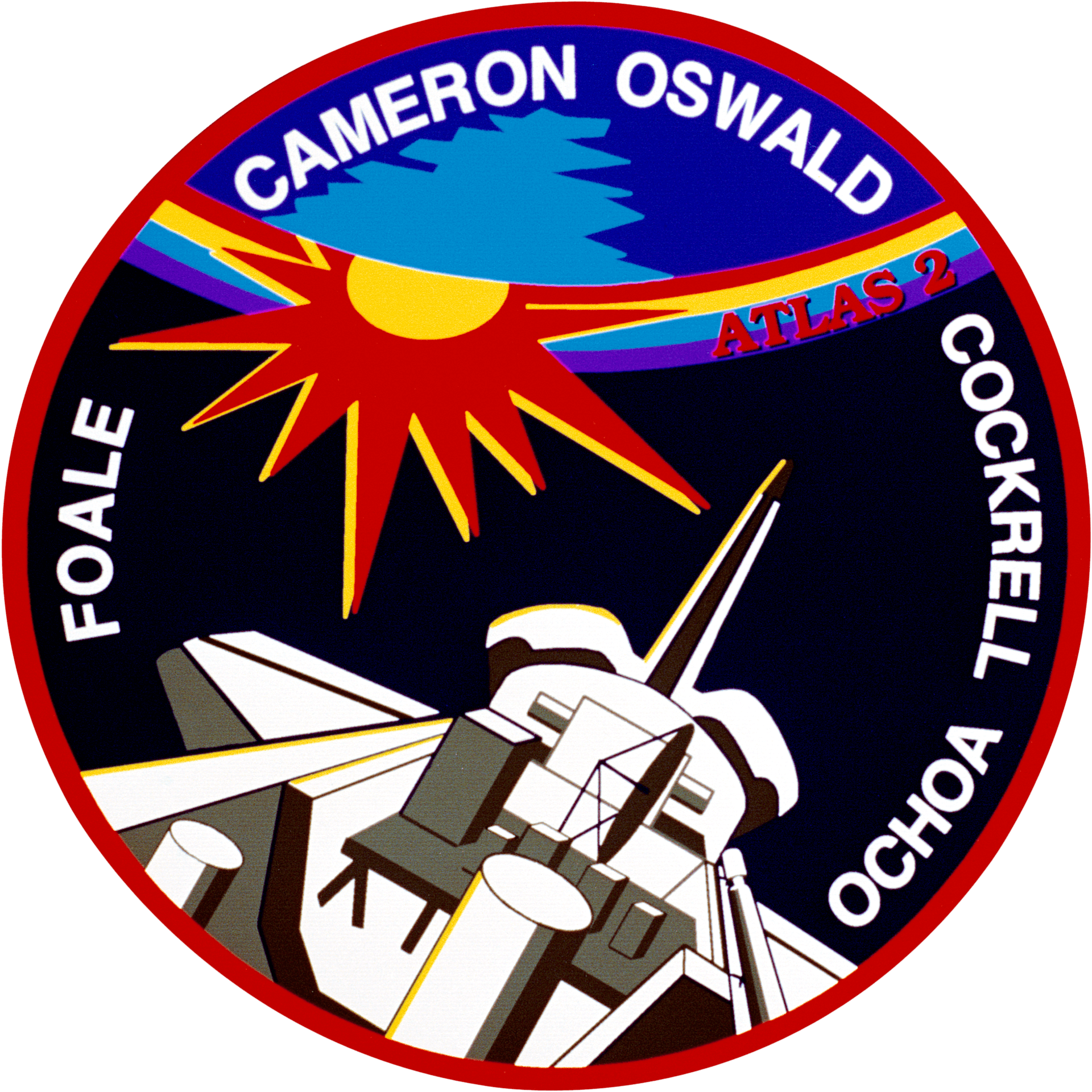 Mission patch for STS-56