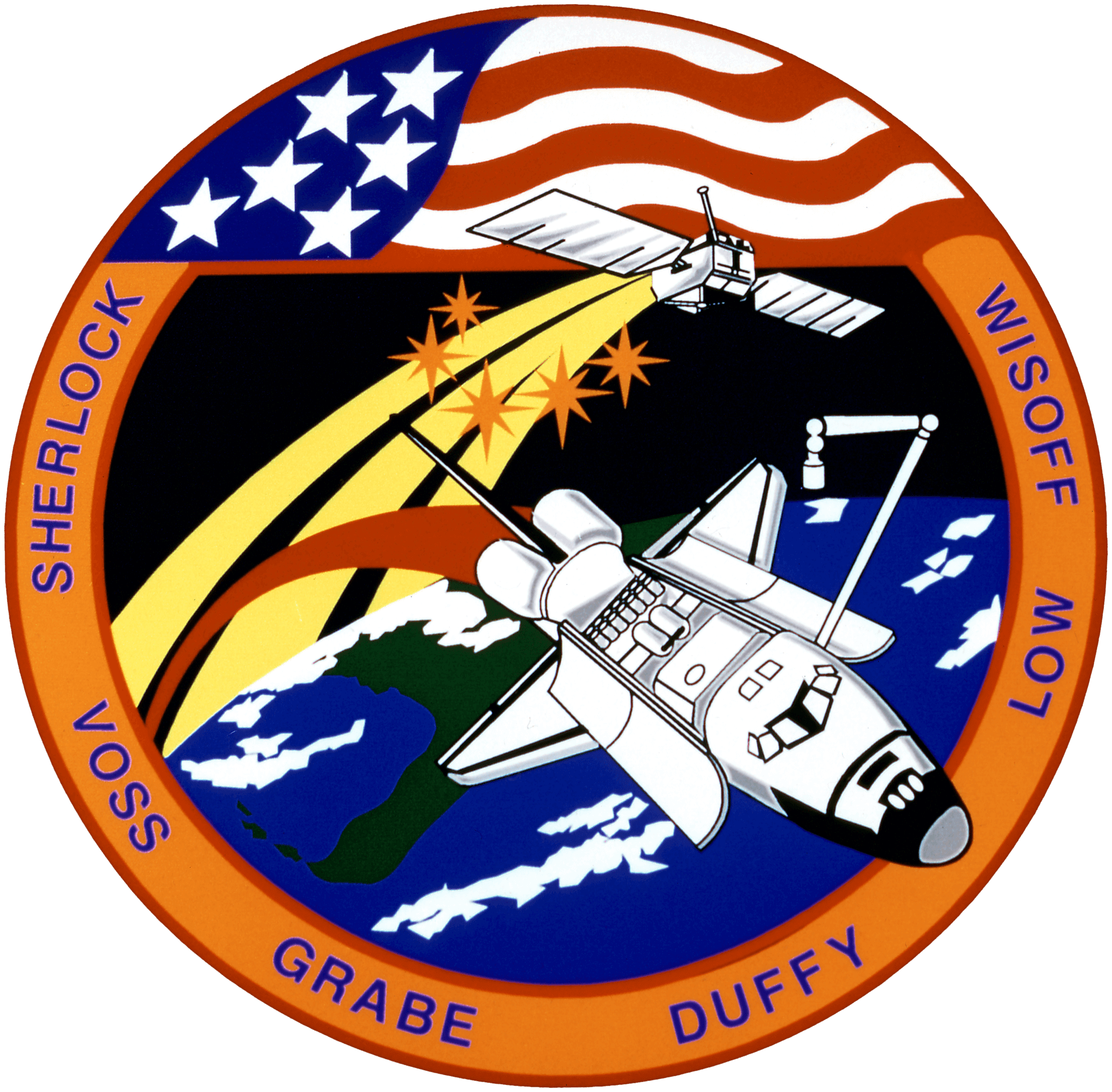 Mission patch for STS-57