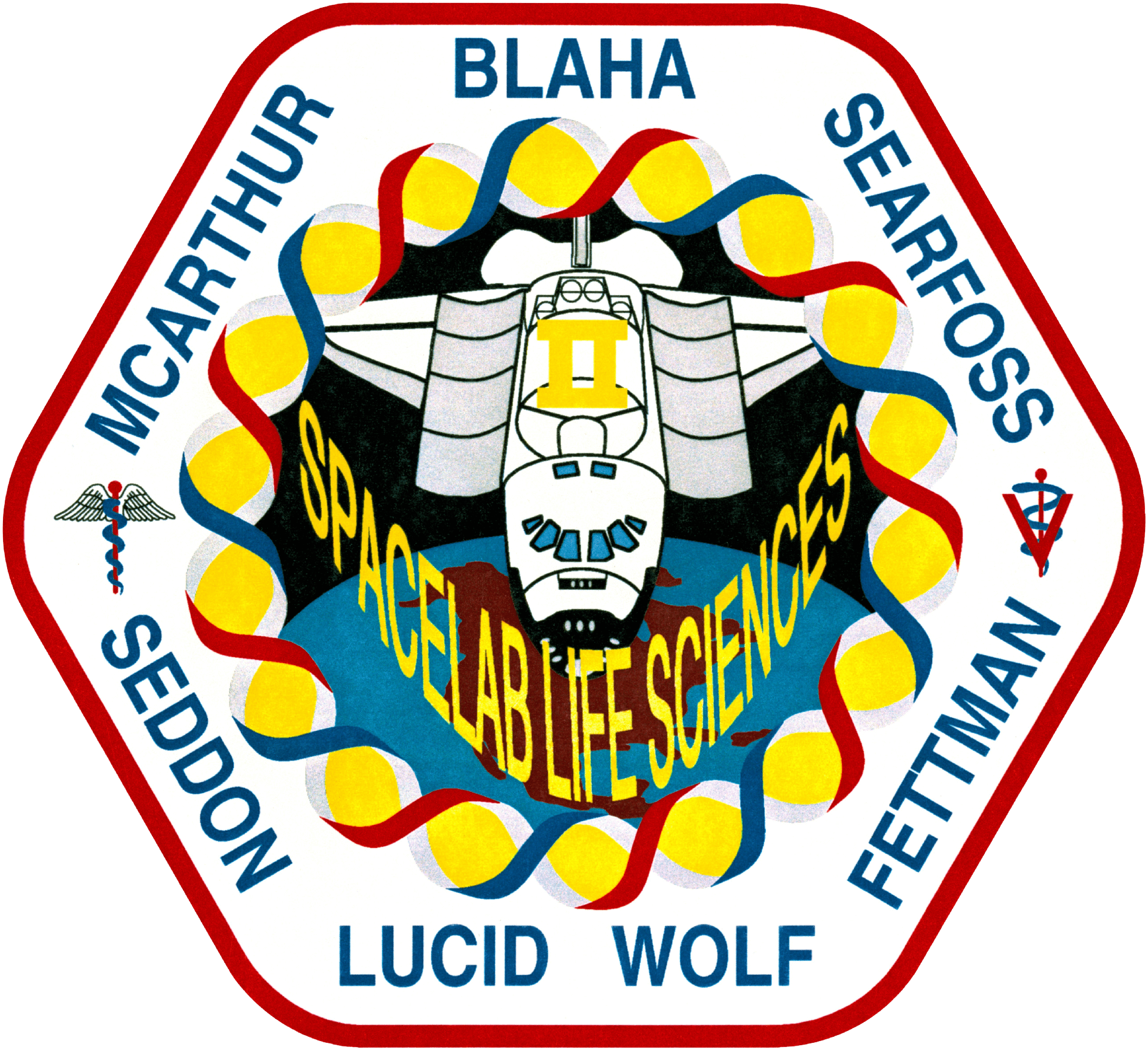 Mission patch for STS-58