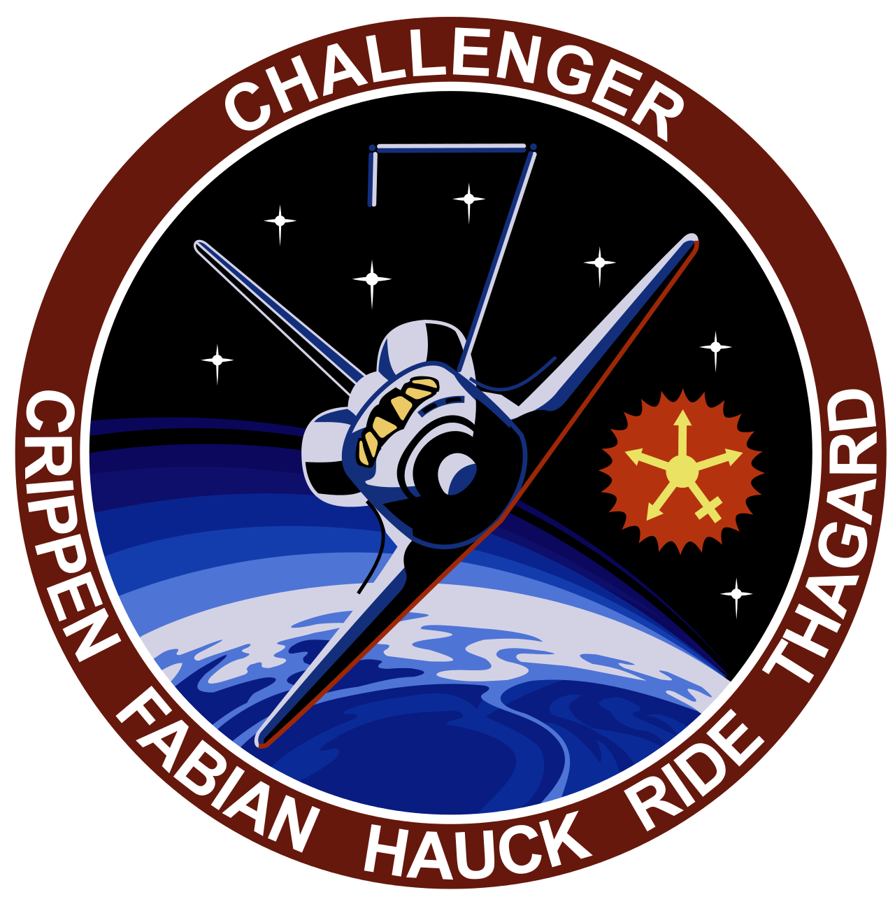 Mission patch for STS-7
