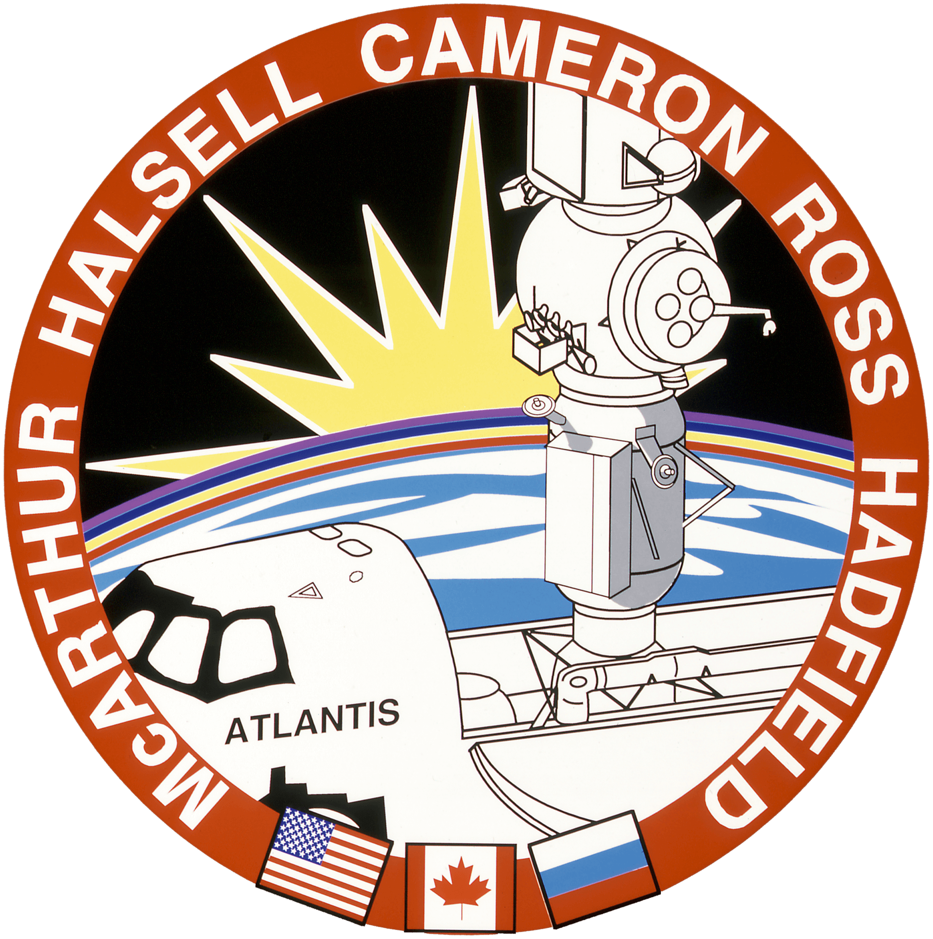 Mission patch for STS-74
