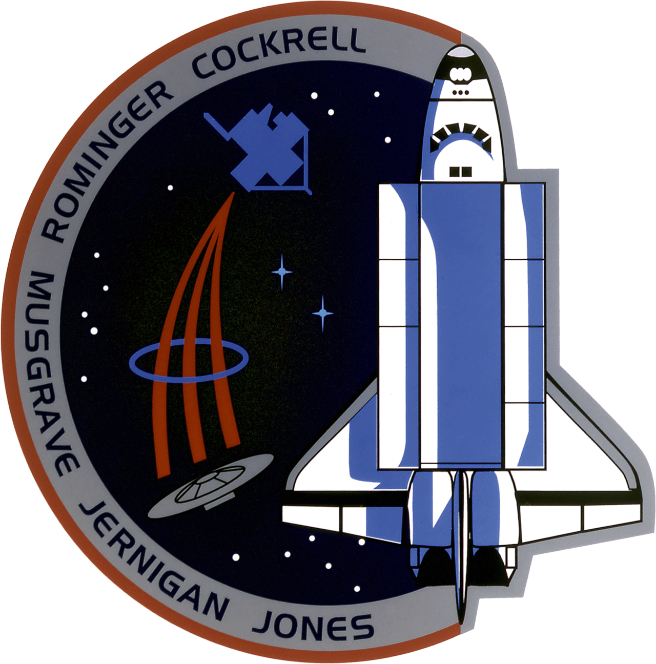 Mission patch for STS-80